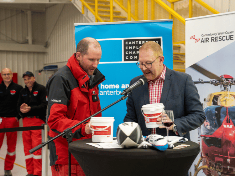 Dan at the Business Canterbury Event