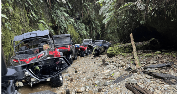 ATVs in the bush