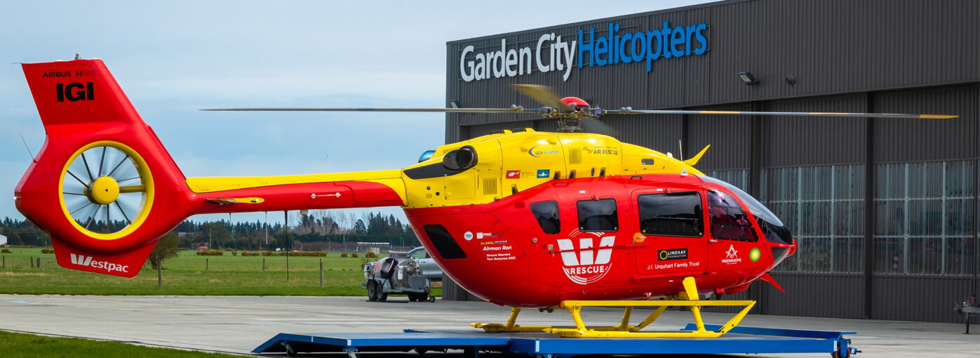 IGI H145 outside the base