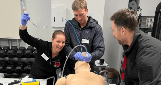 Paramedic training