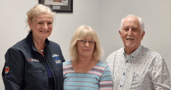 Dave and Christine Rout from Formula Foods with Trust CEO Christine Prince