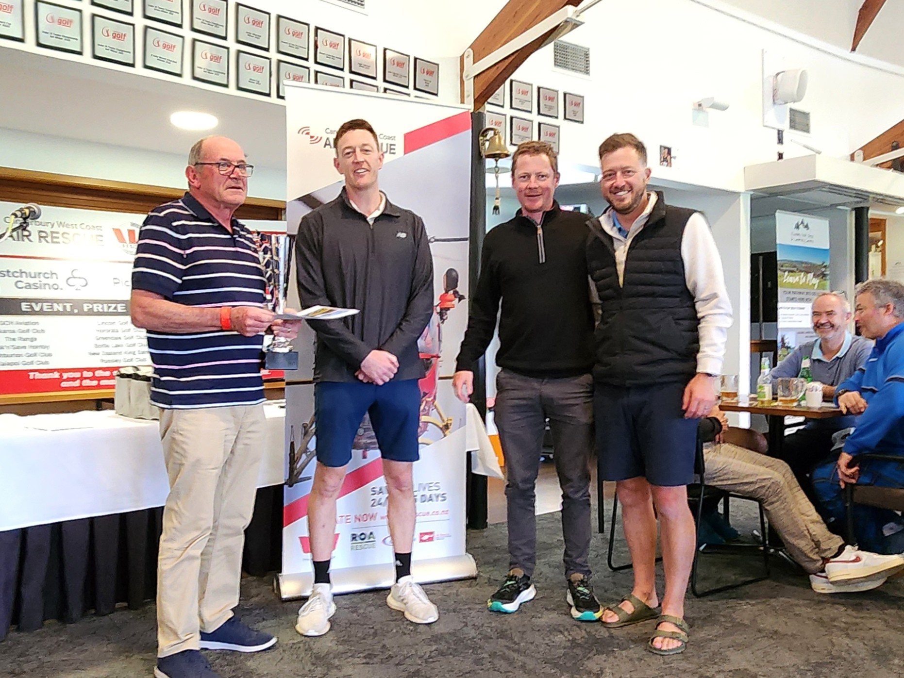 The winning Westpac team