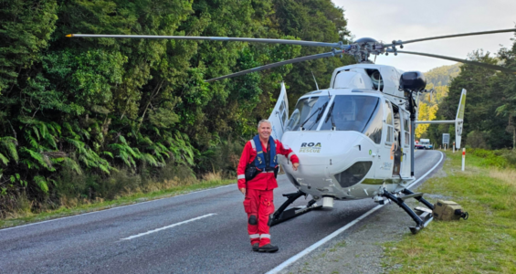 ROA Mining Helicopter HJC on its final mission
