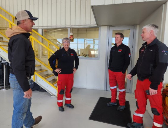 Steve with crew 1